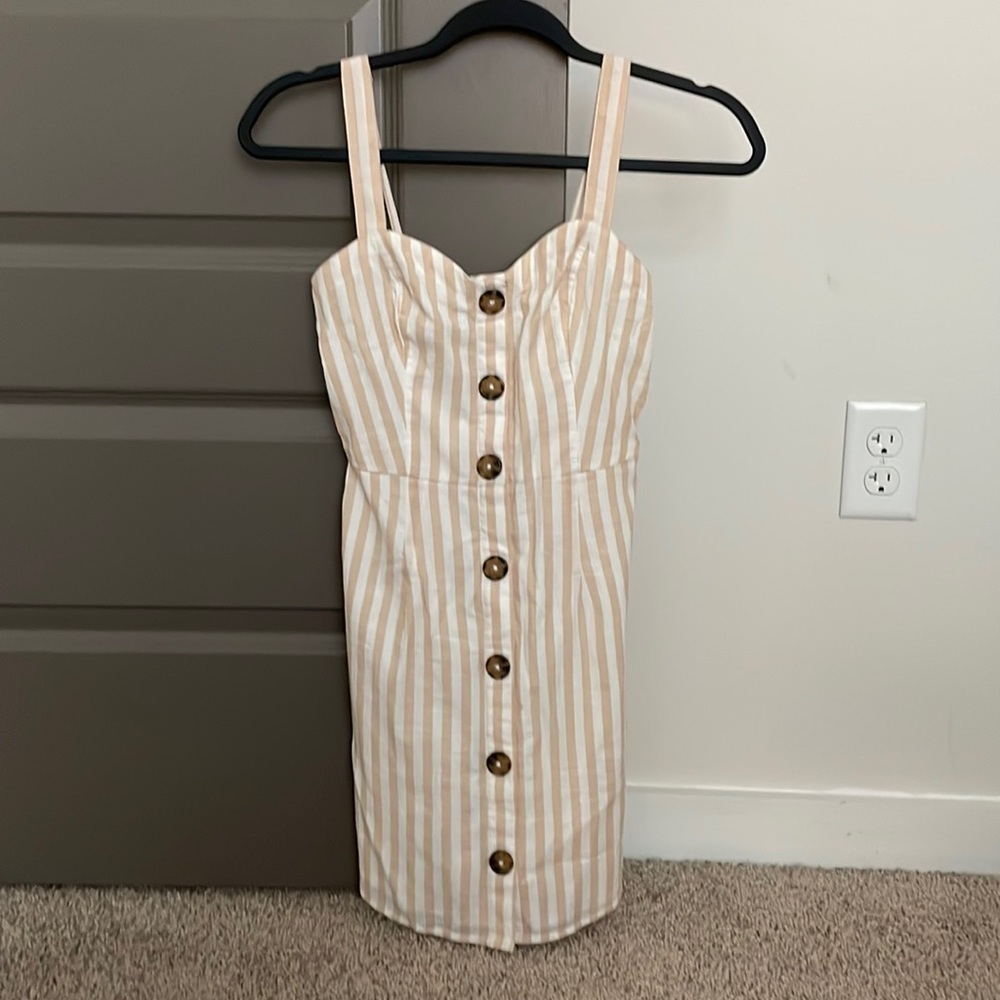 Abercrombie button-down mini dress (XS)